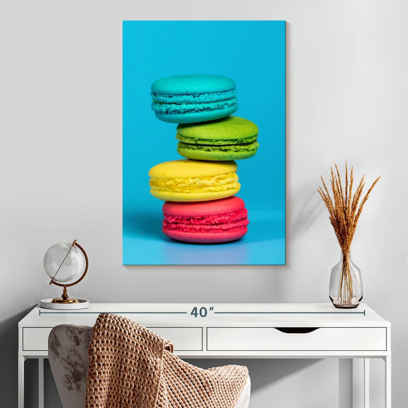 Stacked French Macarons, 30" H x 20" W