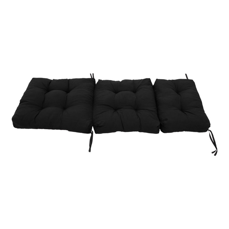 Lounge Chair Cushion, Black