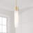 1 - Light Soft Gold Single Pendant