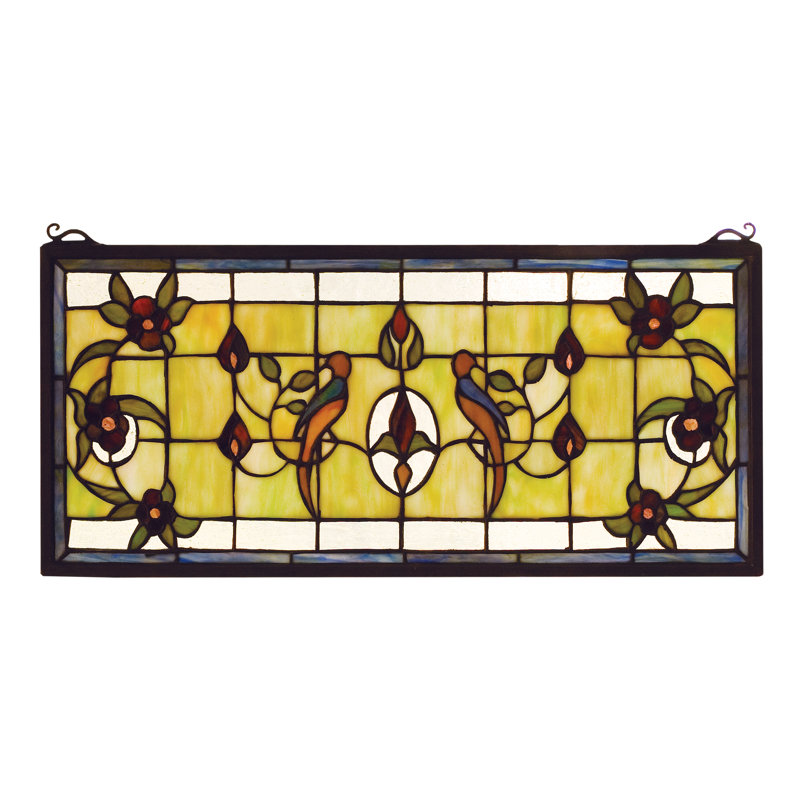 Victorian Lancaster Stained Glass Window