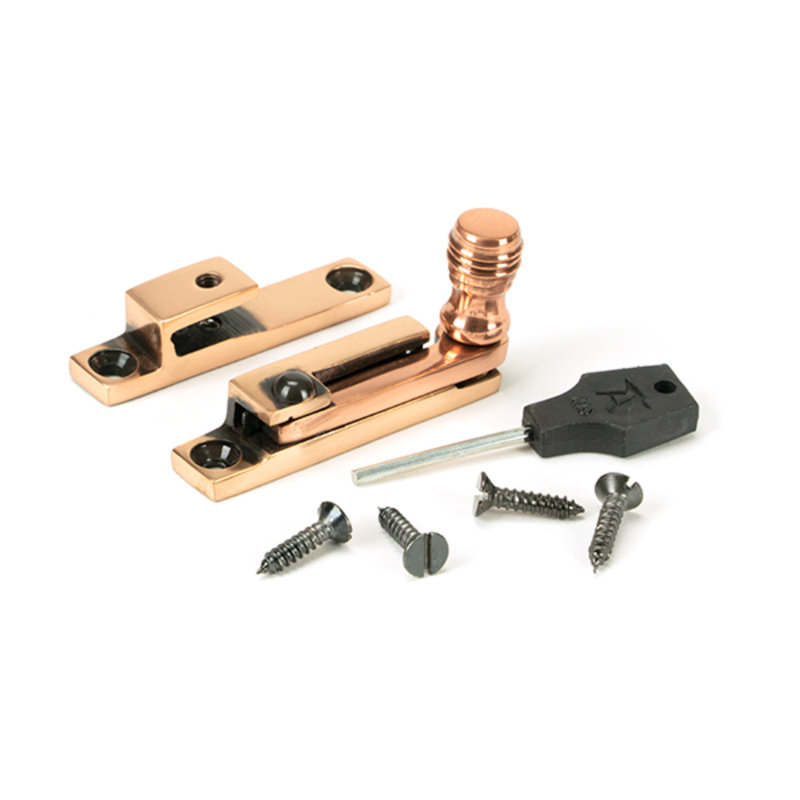 Quadrant Fastener, Polished Bronze