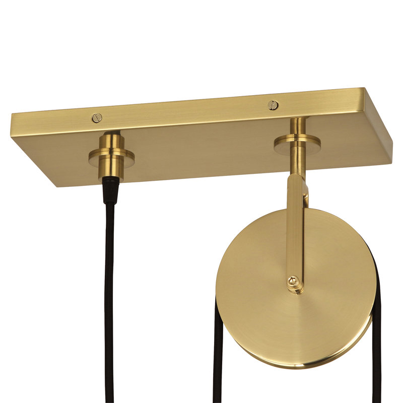 Gravity 1 - Light Pendant, Modern Brass