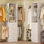 Tour d'organisation pour garde-robe avec 4 tiroirs, tablettes et tiges de suspension extensibles, largeur 46,86 à 60,86 po, blanc