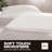 NightComfort Exclusive Collection Microfibre Pillows - Medium Support Pack of 4