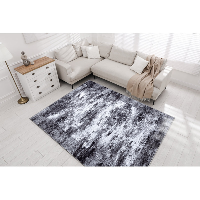 Miro Abstract Area Rug, Rectangular 120 x 170cm