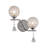 Bridget Light Dimmable Chrome Armed Sconce