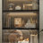 Display Cabinet With Tempered Glass Door And Adjustable Lights
