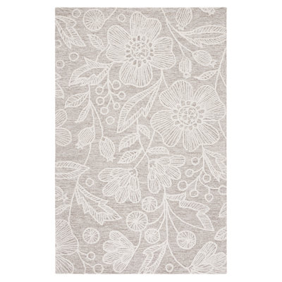 Jardin Hand Tufted Wool Floral Rug