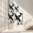 "Expression Abstract I White" by Shirley Novak Print on Canvas-451842740