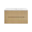 Meuble-lavabo simple 36 po avec comptoir intégré en céramique 36 po-524412555