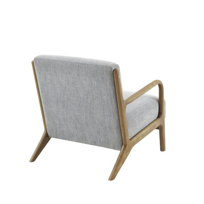 Chaise d'appoint, chaise à structure en bois