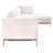 Kioko Velvet L-Shaped Sectional Right Hand Facing