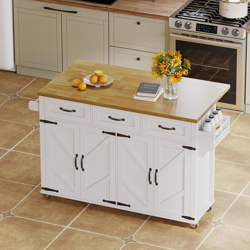 Wood Kitchen Island