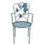 Chaise de patio Elena