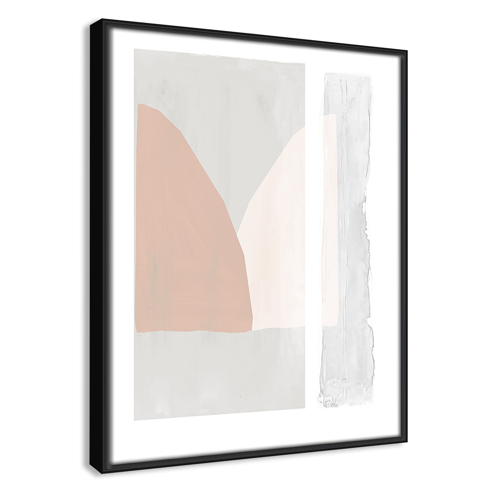 15.5" H x 12.5" W x 2" D, Black Framed Canvas