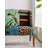 44X25x38" Vesta Bird Collage Print Settee