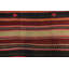 Tapis géométrique à teinture kilim 5 x 7