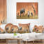 Coussin lombaire en savannah africain