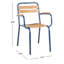 Chaise de patio Sandford
