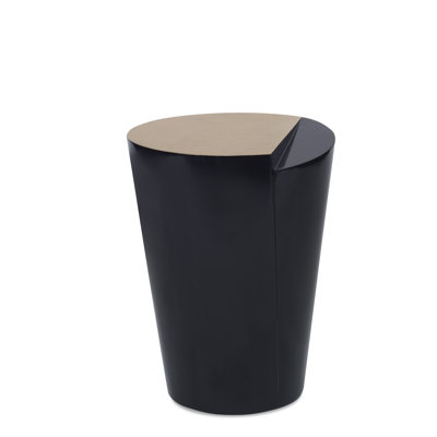Table conique à points noirs