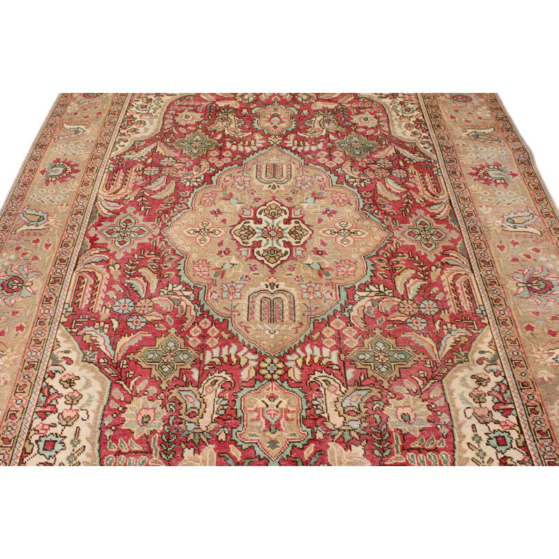 Tapis turc multicolore 7 x 7 7 pi