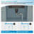 ADA Sink 27" x 18" x 5 1/2" Undermount Kitchen Sink 16 Gauge Stainless Steel Single Bowl ADA Kitchen Sink