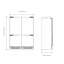 Kucht Built-in Side By Side Refrigerator-1227961839