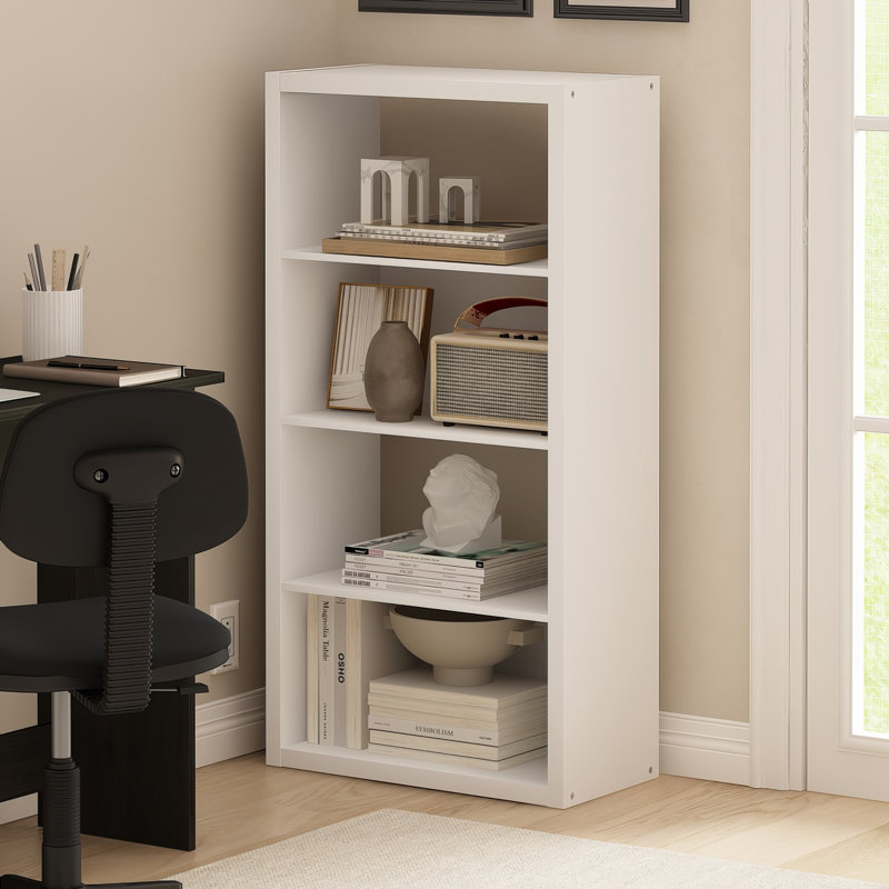 Viola Standard Bookcase, Dark Oak, (4 Shelves) 115.32cmH x 58.93cmW x 28.7cmD