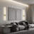 Modern Dimmable LED Wall Sconce Light Fixture, Hardwired Wall Lamp For Living Room, Bedroom, Dining Room, Hallway, Entryway, Contemporary Design With Finish-1822946356-1822946357