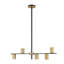 Lustre cylindrique Spoutnik à 5 lumières Jamari-1854851038