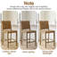 Tabouret de comptoir Minkler-134380202