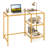Sharifah Glass Iron Computer Desk