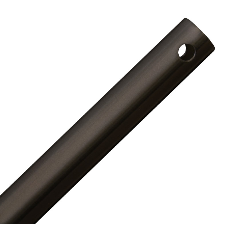 Tige de ventilateur de plafond Anarkali en bronze anglais, Bronze anglais, H 12 po x l 0,75 po x P 0,75 po