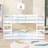Wooden Bunk Bed With Dual Ladders,Sturdy Slats And Guardrails-757452441-757452443