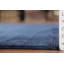 Tapis tribal rayé bleu Gabbeh 8