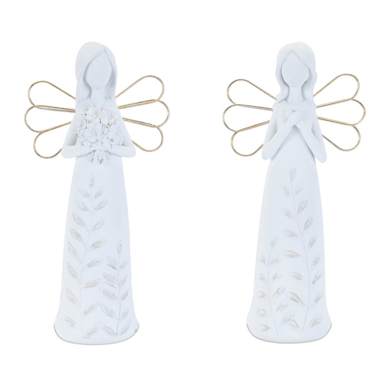 Figurine gravée ange
