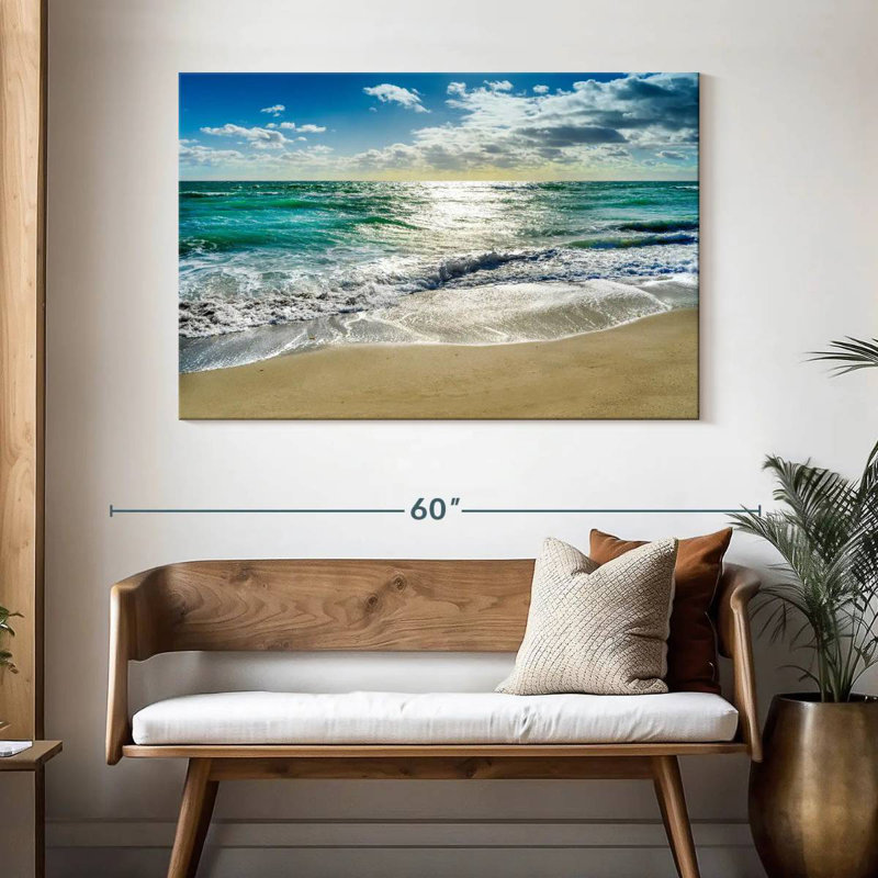 Silent Gillard Waves Hollywood Florida, 32" H x 48" W