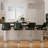 4PCS Adjustable Barstools Swivel PU Counter Height Stools For Pub, Dining Room-2037790066