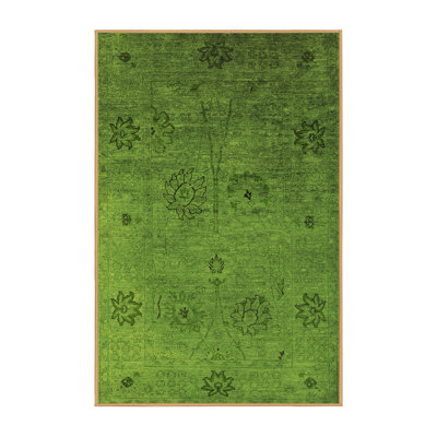 Tapis jaunes modernes Mid-Century 2679