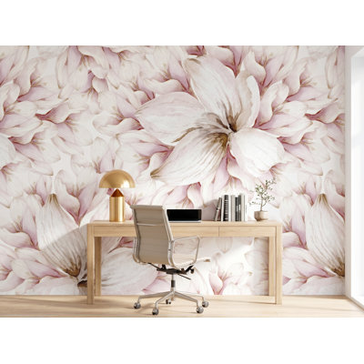 Wall Mural, 100"W x 100"H, Pre-Pasted Paper