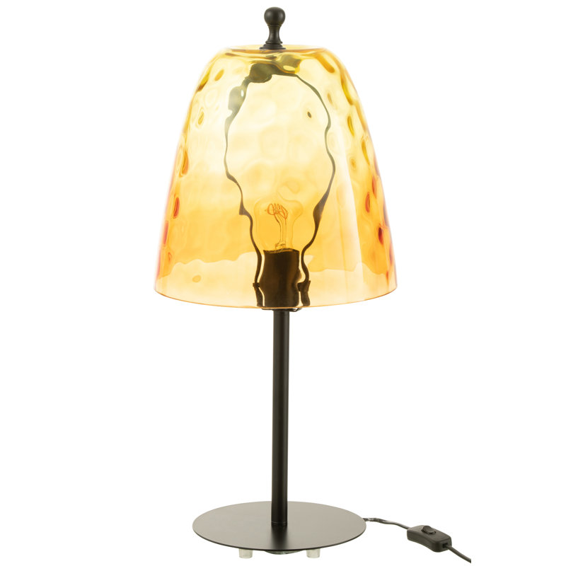 Spring / Summer 2024 Glass Buffet Lamp, Yellow