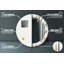 Huldar Glass Flat Wall Mirror