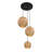 Keon 8-Light Chandelier in Warm Brass