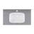 Avancer 36'' Wall Mount Sink In Charcoal Gray-97442321