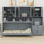 Unité murale escamotable avec bureau, rangement pour placard et tiroirs Murphy-1529986285