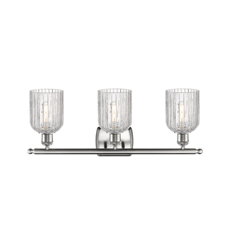 Addeline 3 - Light Dimmable Vanity Light, Brushed Satin Nickel