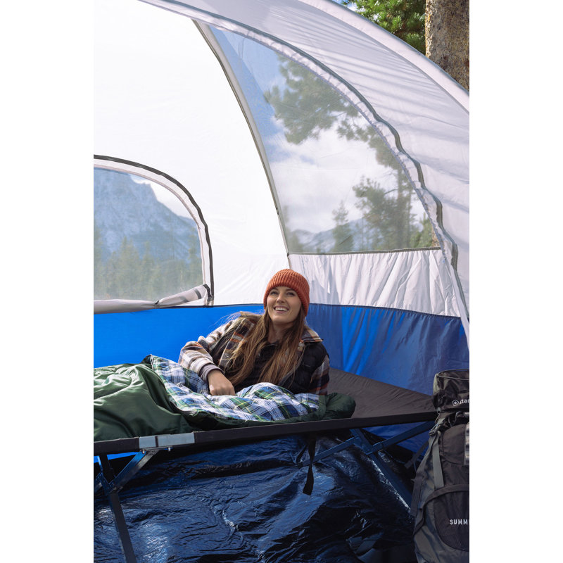 Stansport Heavy Duty G.I. Cot, Black/Silver