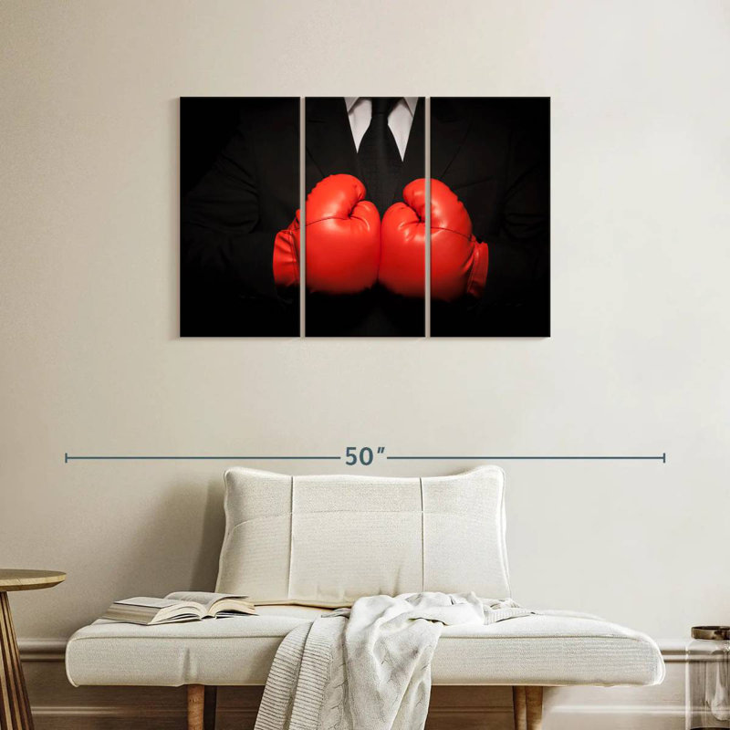 Boxer homme d'affaires Sireci, H 24 po x l 38 po