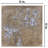 Antigua Deco 13" x 13" Porcelain Vintage Subway Wall & Floor Tile-93691848