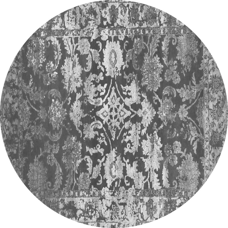 Nialah Performance Oriental Indoor Rug, Round 7'